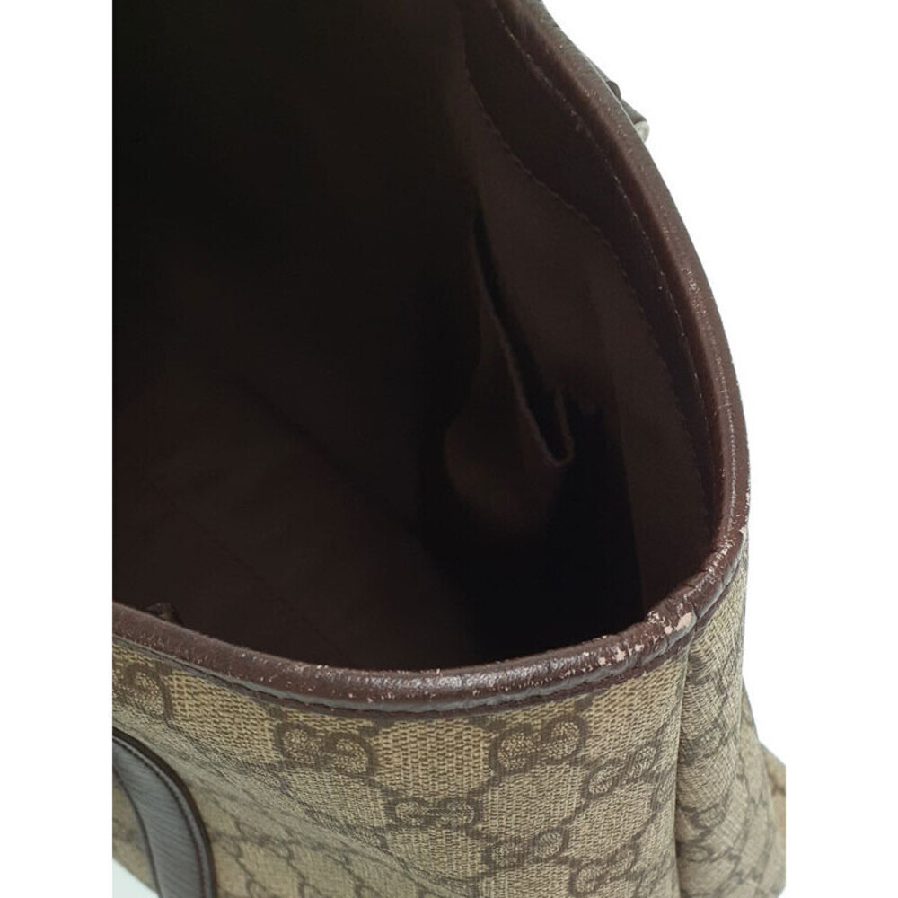 Gucci GG Supreme Canvas Tote Brown - Picture 4 of 9